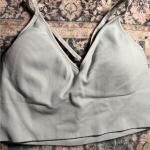 DSG Ribbed Cream Bralette